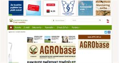 Desktop Screenshot of agrocr.cz
